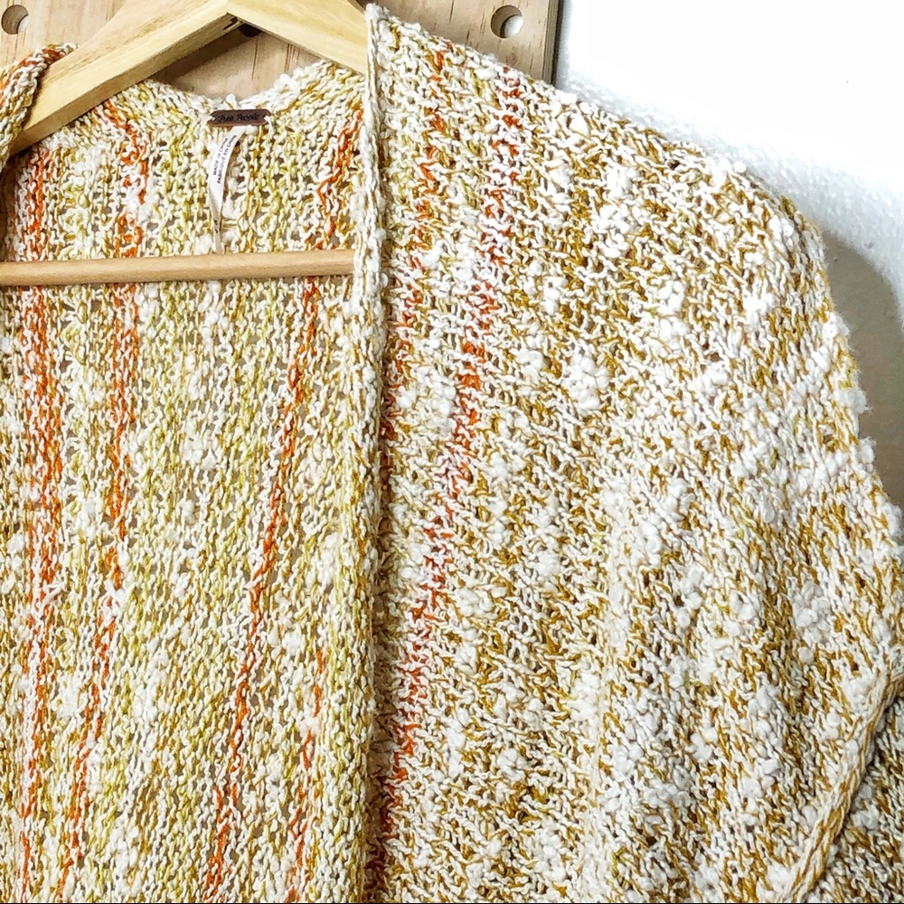NWT FREE PEOPLE LUCIA FRINGE CARDIGAN - Picture 8 of 10